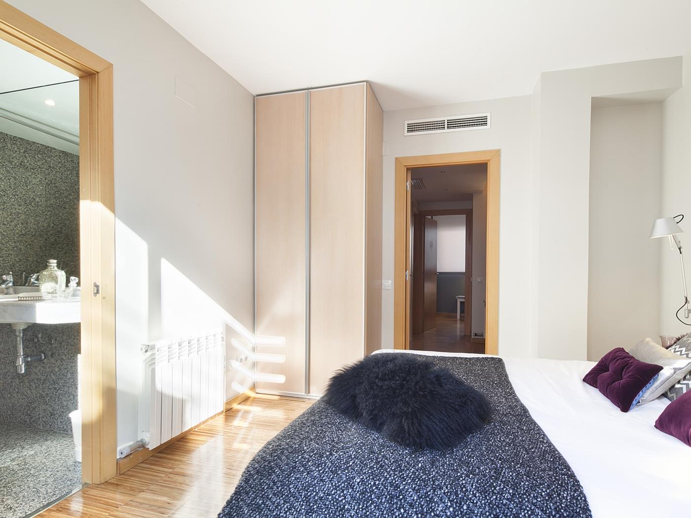 شقة علوية مع شرفة خاصة بالقرب من مركز المدينة - My Space Barcelona شقة