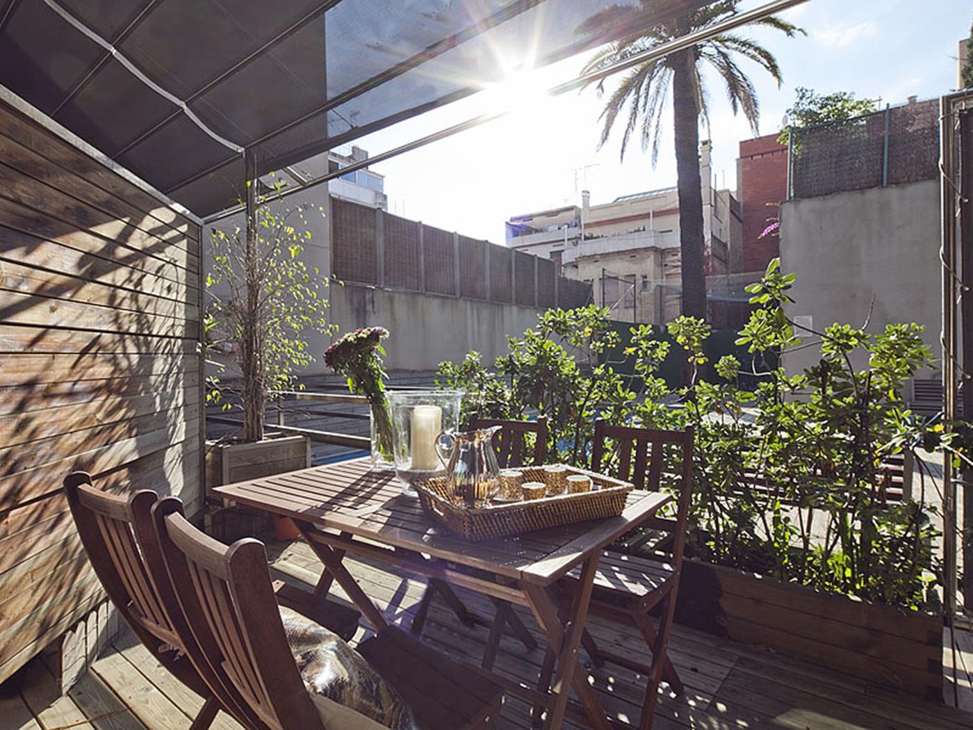 برشلونة شقة للمجموعات مع حمام سباحة - My Space Barcelona شقة