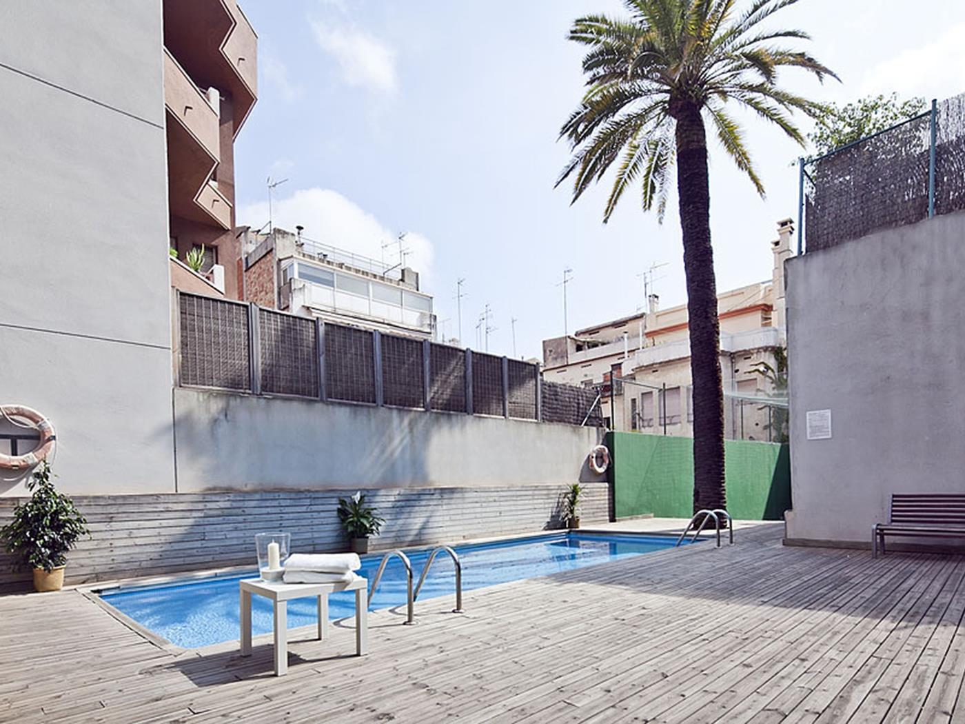 شقة للمجموعات الكبيرة بالقرب من المركز مع حمام سباحة - My Space Barcelona شقة