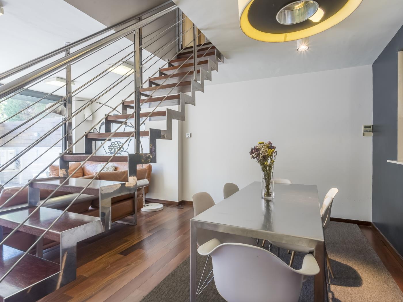 شقة مع تراس وبركة بالقرب من حديقة غويل - My Space Barcelona شقة