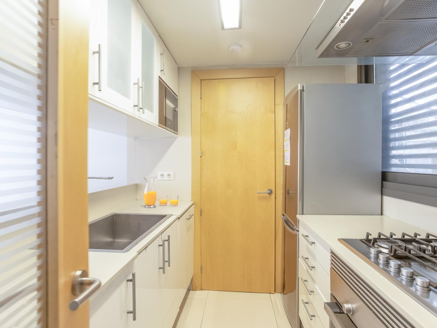 شقة مع تراس وبركة بالقرب من حديقة غويل - My Space Barcelona شقة