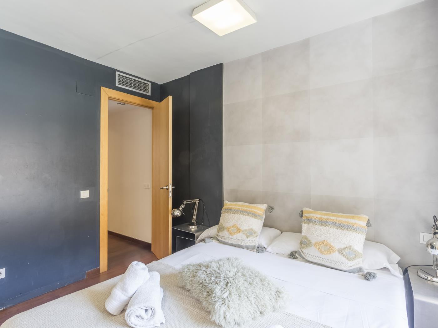 تراس وحمام سباحة بالقرب من مركز برشلونة - My Space Barcelona شقة