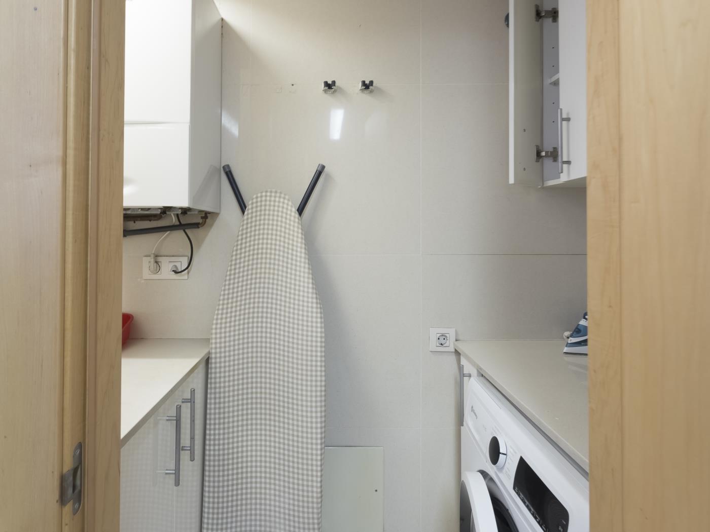 تراس وحمام سباحة بالقرب من مركز برشلونة - My Space Barcelona شقة