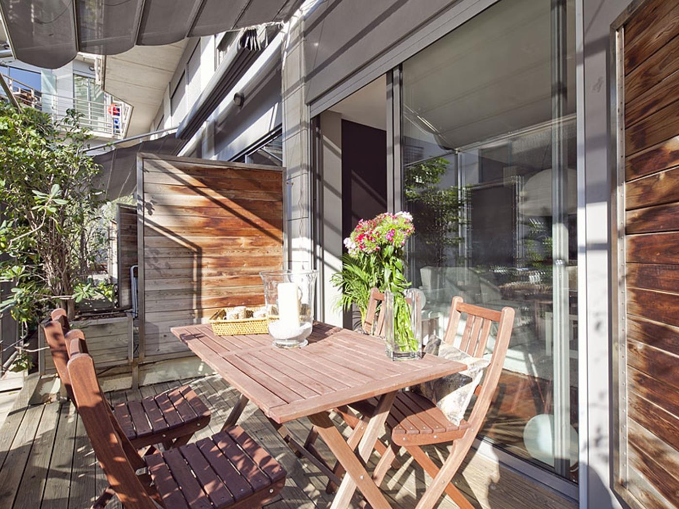 دوبلكس شقة للإيجار في برشلونة مع بركة سباحة - My Space Barcelona شقة