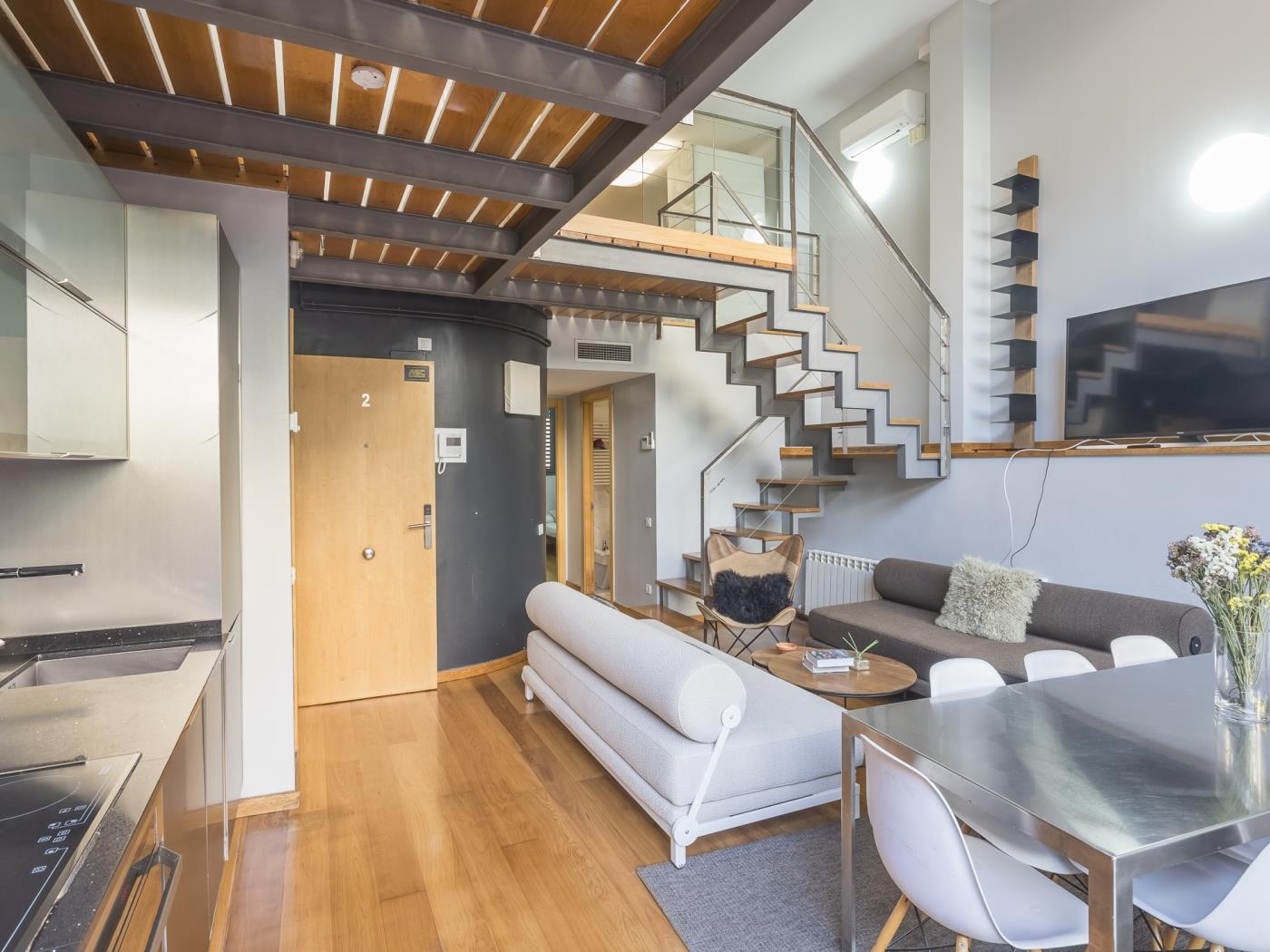 تراس وبركة شقة بالقرب من مركز برشلونة - My Space Barcelona شقة