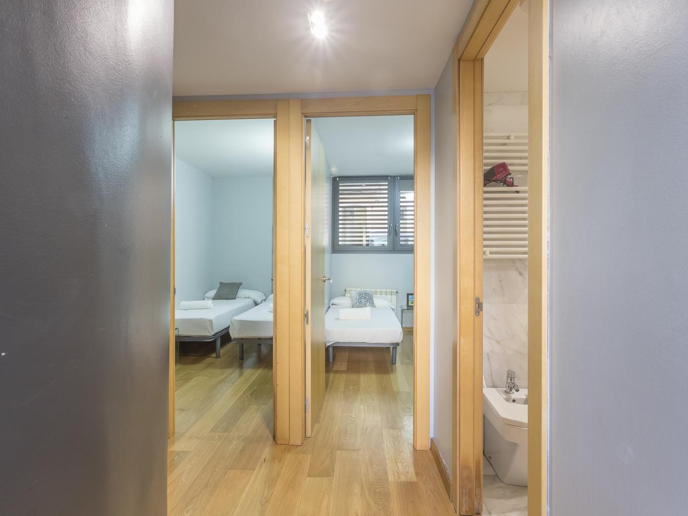 تراس وبركة شقة بالقرب من مركز برشلونة - My Space Barcelona شقة