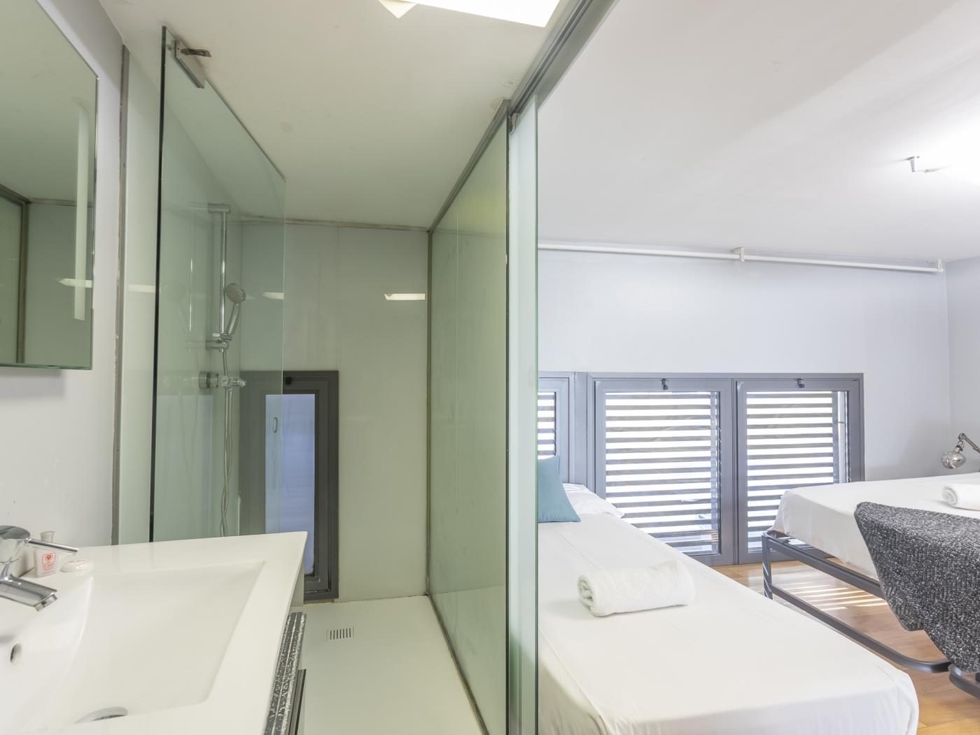 تراس وبركة شقة بالقرب من مركز برشلونة - My Space Barcelona شقة