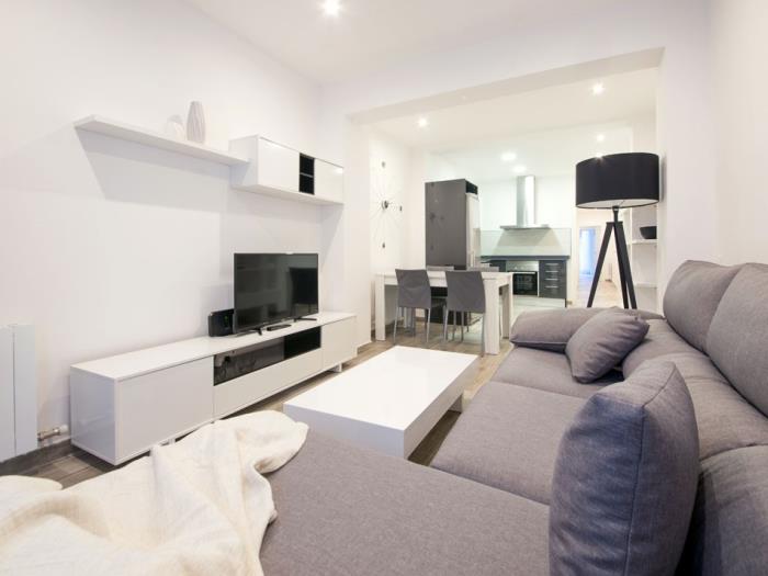 شقة حديثة غرفتين وتراس في ليس كورتس برشلونة - My Space Barcelona شقة