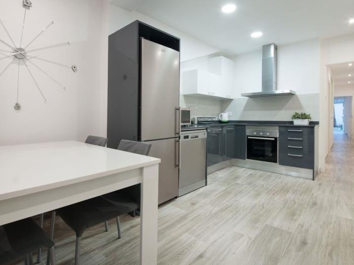 شقة حديثة غرفتين وتراس في ليس كورتس برشلونة - My Space Barcelona شقة