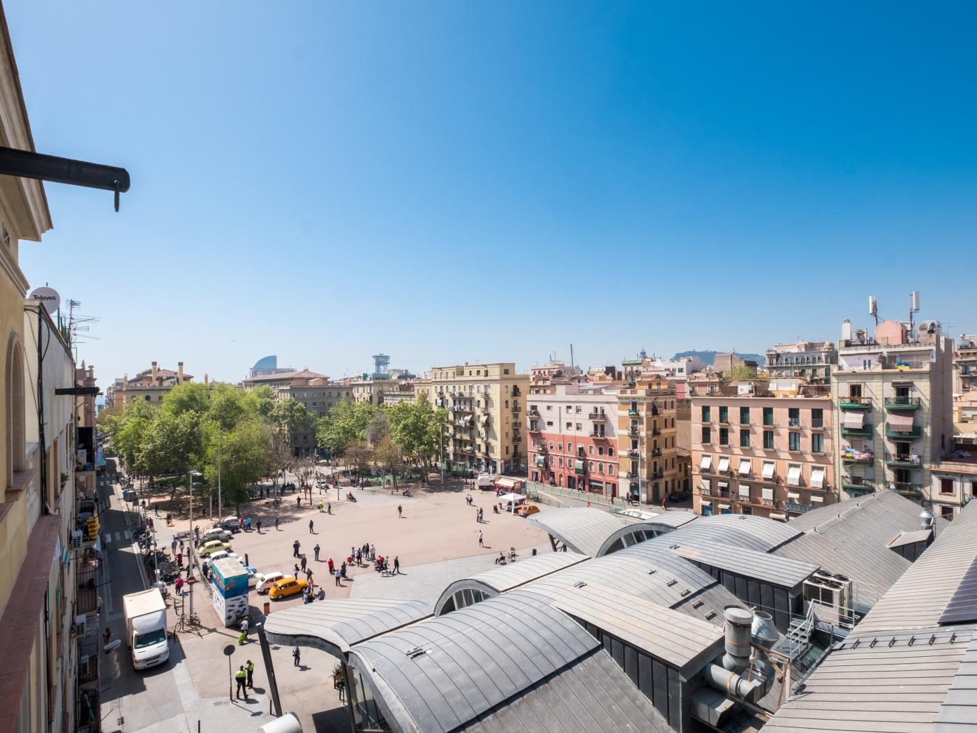 شقة مشرقة بغرفتي نوم في بارسيلونيتا - My Space Barcelona شقة