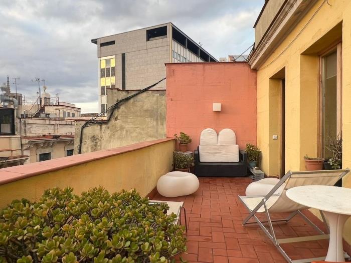 شقة دوبلكس مُجددة بغرفتين وشرفة في الحي القوطي - My Space Barcelona شقة