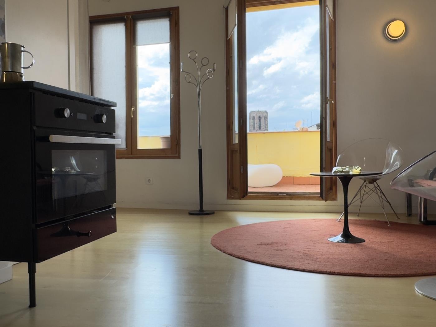 شقة دوبلكس مُجددة بغرفتين وشرفة في الحي القوطي - My Space Barcelona شقة