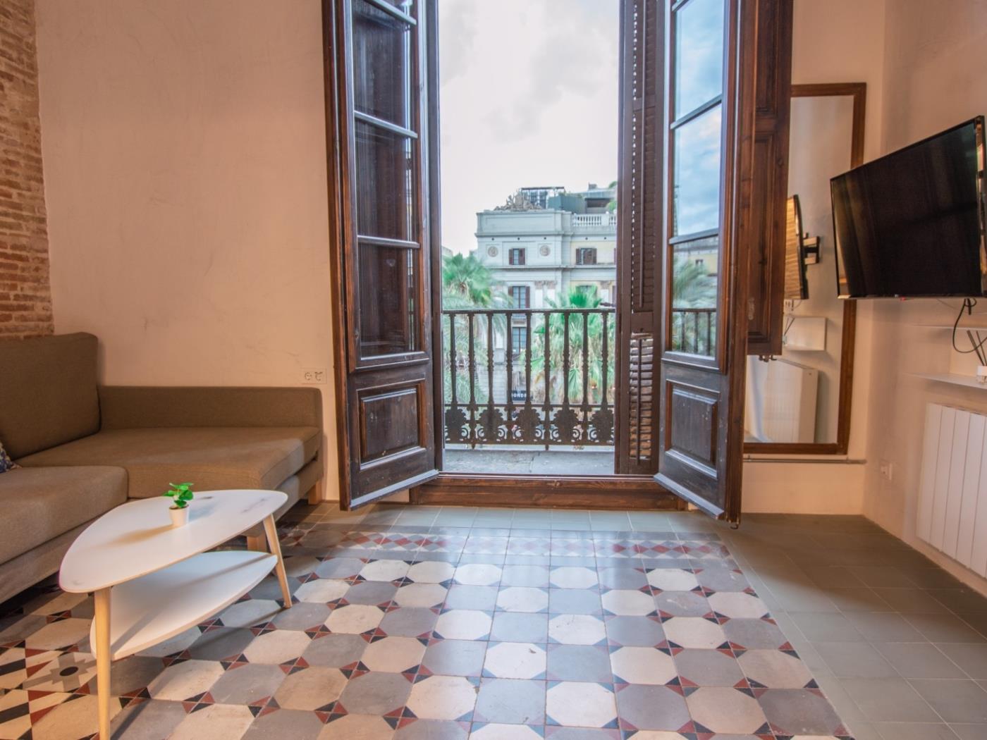 دوبلكس استوديو حديث مع تراس واسع في وسط المدينة - My Space Barcelona شقة