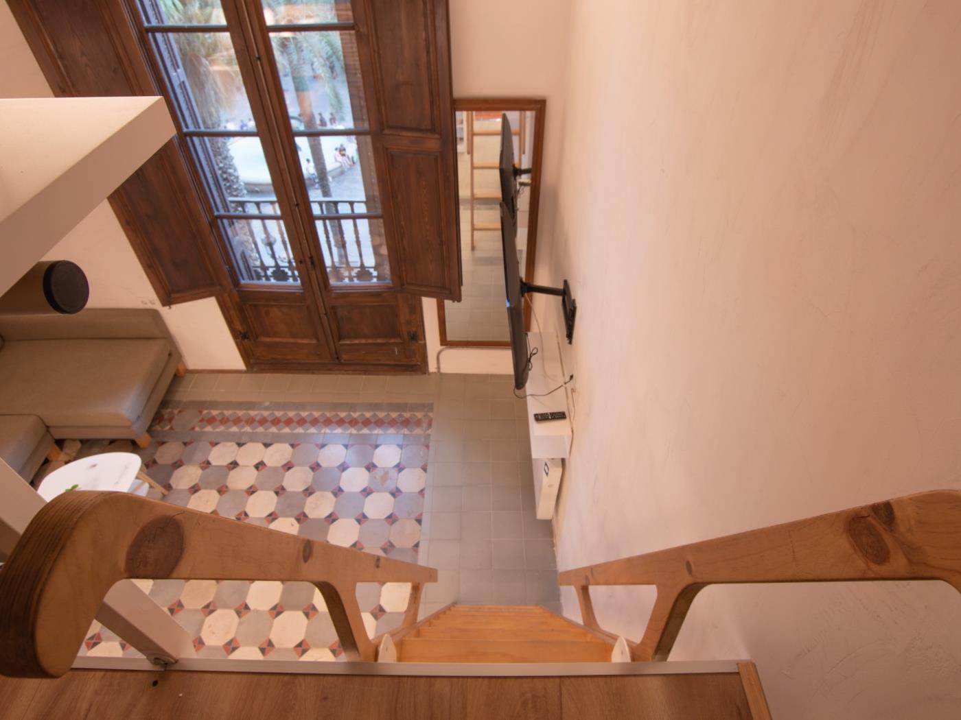 دوبلكس استوديو حديث مع تراس واسع في وسط المدينة - My Space Barcelona شقة
